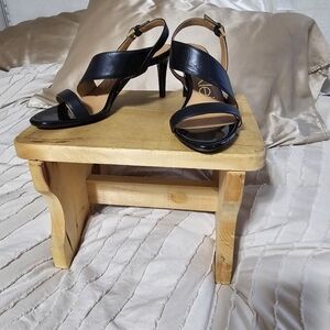 Elegant Black Strappy Sandals